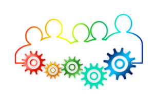 Team of employees for payroll system