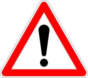 Traffic Sign for warning