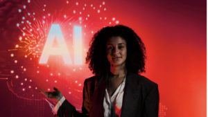 Accountant partnering with AI for tax returns